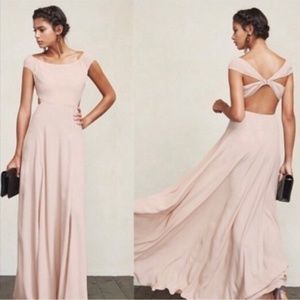 Reformation Sera dress size 4 ecru